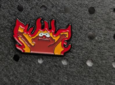 Elmo enamel pin