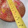 Coconut shell bowl with Lacquer Painting flowers on bowl Image 3