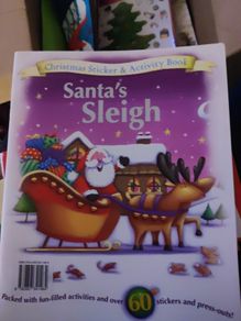 BNWT Christmas Sticker and Activity Book