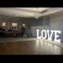 4ft Giant Love Letters Image 5