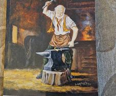 The Ring Of The Anvil. By Pat Burke. First Edition Paperback In Good Condition.  See Photos For Same