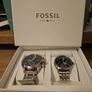 Fossil Mens And Womens Watch Set Image 4