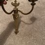 Brass wall lights x 2 Image 3