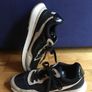 ZARA Contrast Mesh Trainers 41   Sneakers Beige Black Image 2