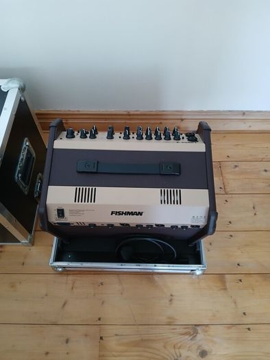 Fishmann Loudbox amp and fitted Thon Flight case