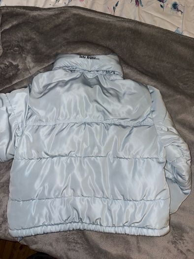 Baby Blue Puffer Iets Frans Coat