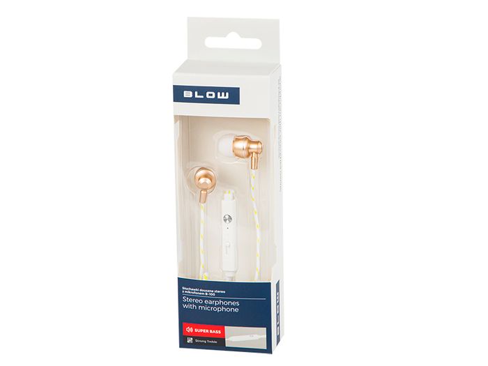 New Wired Stereo Earphones Headphones 3.5mm Jack Mic Music Volume Control #1023