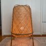 Vintage ikea bamboo rattan floor lamp Image 2