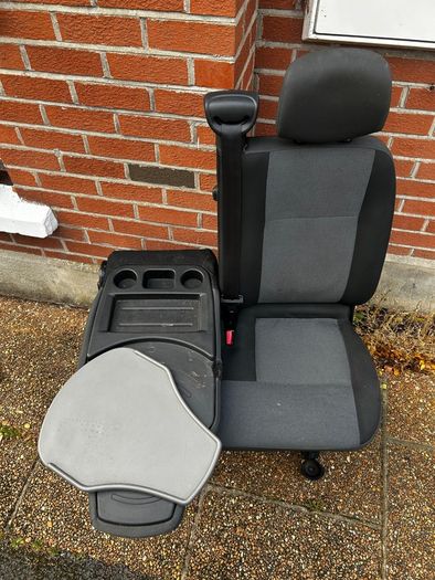 Double passenger van seat