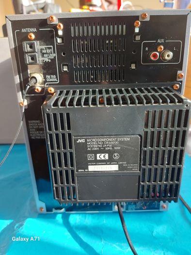 Jvc Micro Component System, Model No. Ca-uxp30, Cd, Radio, Tape And Auxillary, In Excellent Condition
