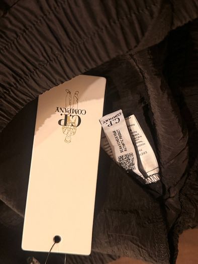C P Company Black Cargo Joggers