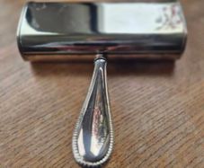 VINTAGE metal lint roller