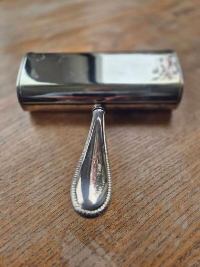 VINTAGE metal lint roller