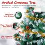Artificial Christmas Tree, 6FT Holiday Xmas Tree 1400 Branch Tips, Image 2