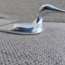 Hoselton Aluminium Sculpture Figurine vintage circa 1970 signed #1555 made in Canada Loon Duck Goose Fowl in very good condition see all photos FREE STANDARD POSTAGE INCLUDED Image 3