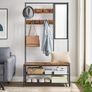New Large Coat Rack + Mirror - FREE P&P Image 6