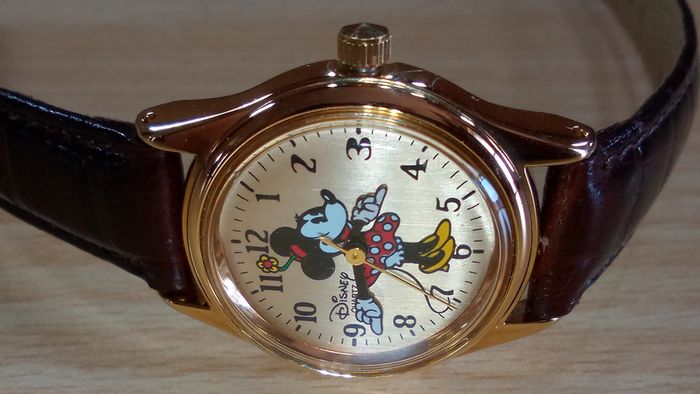 Vintage Disney Time Works Minnie Mouse Watch