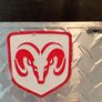 Official (NOS) Dodge Aluminum Car plate Image 3