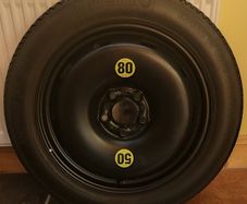 Mercedes Space saver spare wheel