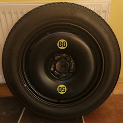 Mercedes Space saver spare wheel