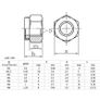 200pcs DIN985 Hex Nylon Insert Self Lock Nut Nylock Locknut Assortment Kit Set M2 M2.5 M3 M4 M5 M6 M8 304 A2-70 Stainless Steel Image 2