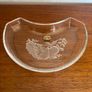 A set of 4 vintage Val St Lambert plates Image 6
