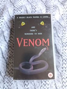 Venom 1981 horror vhs tape