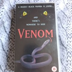 Venom 1981 horror vhs tape