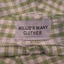 Millie's gingham flared trousers Image 3