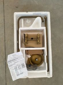 Brass shower.