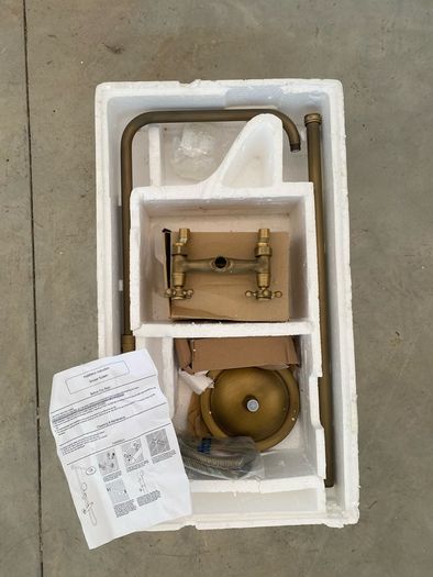 Brass shower.