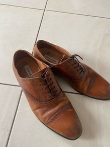 Steve Madden leather shoes size 11/12UK