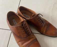 Steve Madden leather shoes size 11/12UK
