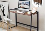_Modern Computer Desk Office Desk Wooden Writing Table
