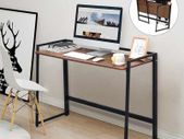 _Modern Computer Desk Office Desk Wooden Writing Table