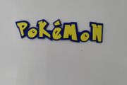 Personalized 3D Printed Name Sign  Pokemon sign  Card Game Poke bed Door Plaque Pokemon sign
