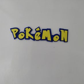 Personalized 3D Printed Name Sign  Pokemon sign  Card Game Poke bed Door Plaque Pokemon sign