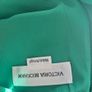 Victoria Beckham midi green silk dress size 10 Image 3