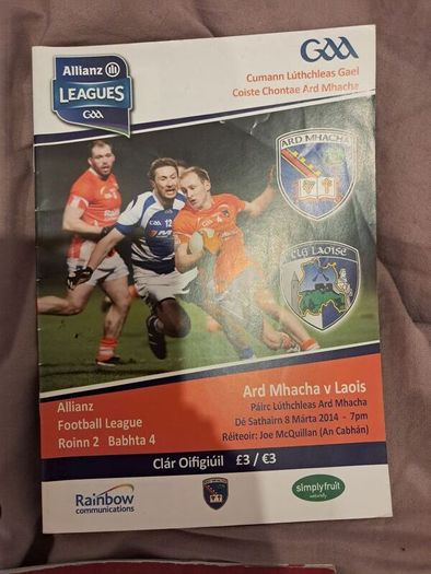 GAA Programmes X 15