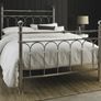 Stunning vintage inspired king size Silver bed frame Image 4