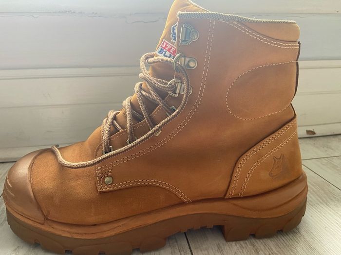 Steel Blue Boots