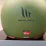 MT Street S 55-56) jet Scooter Helmets Matt Green Image 4