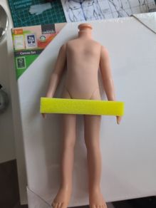 Paila Reina body for doll dressmaking