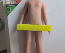 Paila Reina body for doll dressmaking