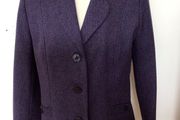 Eastex Ladies Purple Smart  Blazer Size 12 includes postage