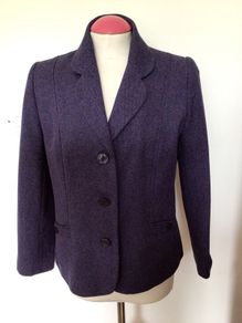 Eastex Ladies Purple Smart  Blazer Size 12 includes postage