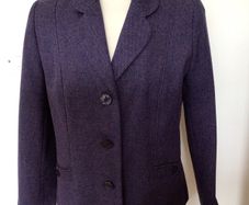 Eastex Ladies Purple Smart  Blazer Size 12 includes postage