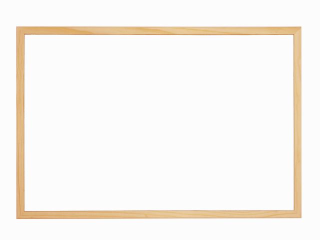Whiteboard Wooden Frame 400x300mm