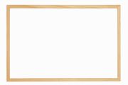 Whiteboard Wooden Frame 600x400mm