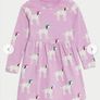 Marks & Spencer Pure Cotton Dalmatian Dress Age 3-4 EUC Image 2